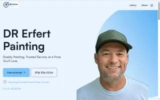 DR ERFERT PAINTING website