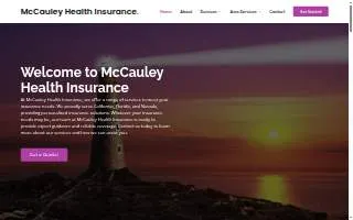 McCauley Health Insurance website