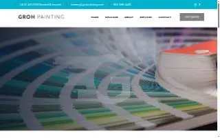 Groh Painting Inc. website