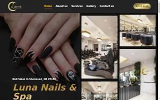 Nail Beauty Salon website
