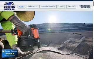 Roofing Concepts Pro. of Orcutt website