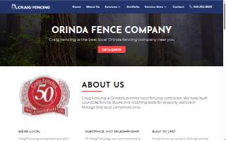 Craig Fencing of Orinda
