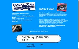 Ride On Driving School of Orinda