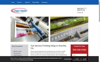 Copy Center website