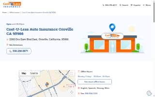 Cost-U-Less Insurance of Oroville