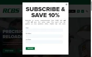RCBS website