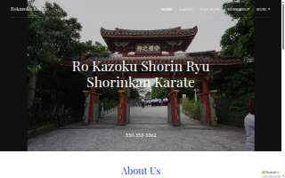 RoKazokuKarate website