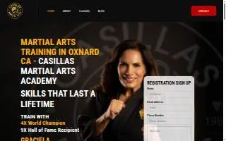 Casillas Martial Arts Academy website