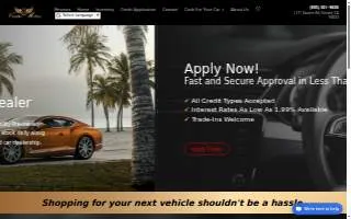 Castro Motors - Car Dealership website