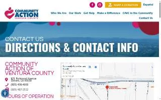 Community Action-Ventura County website