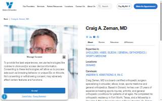 Craig A. Zeman, MD