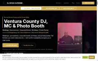 DJ REIGN SUPREME OXNARD SUPREME PHOTOBOOTHS805 website
