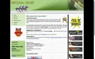 Dryclean Safari website