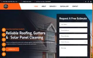 Francisco Roofing Services website