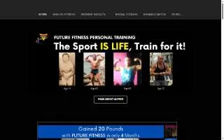 Future Fitness Personal Training website