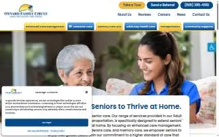Oxnard Family Circle Adult Day Health Care website
