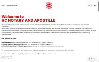 VC Notary and Apostille