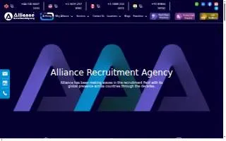 Alliance Recruitment Agency - Staffing Agency In California website