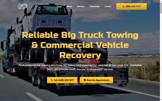 Heavy Towing, Commercial Towing, Big Truck Towing, Big Tow Truck Towing of Pacifica