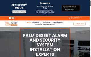 AHC Alarms - Coachella Valley Security System & Alarm of Palm Desert