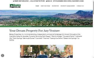 Baxley Properties, Inc. website
