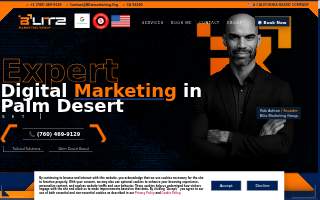 Blitz Marketing Group website
