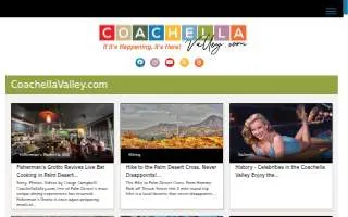 Coachella Valley Chiropractic website