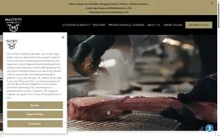 Mastro's Steakhouse of Palm Desert website