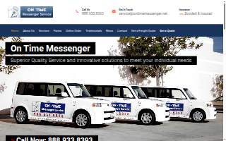 On Time Messenger Service, Inc of Palm Desert