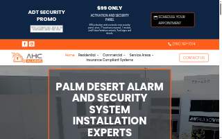 AHC Alarms - Coachella Valley Security System & Alarm of Palm Springs