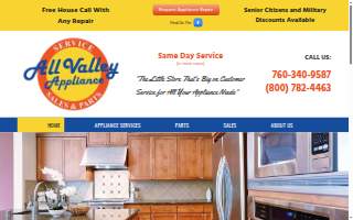 All-Valley Appliance of Palm Springs