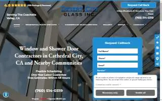 Desert City Glass Inc. website