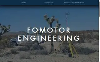 Fomotor Engineering website
