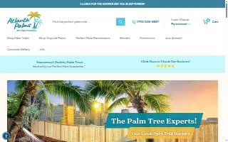 Palm Spring Tree Services of Palm Springs website