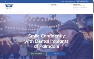 Dental Implants of Palmdale website