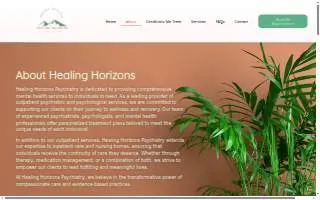 Healing Journeys Mental Health, a nursing corporation website