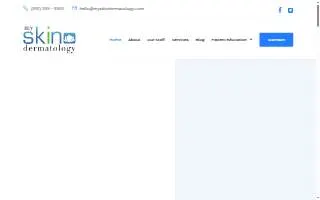 My Skin Dermatology of Palmdale website