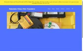 videofilmtransfer.com website