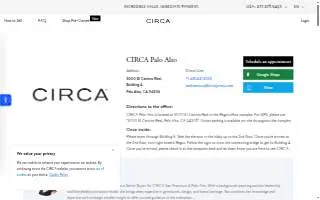 CIRCA Palo Alto - Sell Jewelry, Diamonds, Watches website