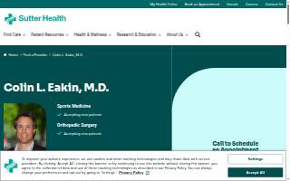 Colin L. Eakin, M.D.