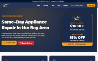 Spark Appliance Repair of Palo Alto