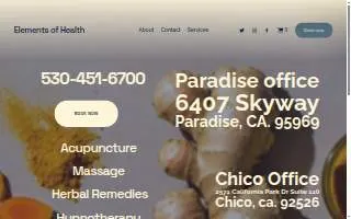 Elements of Health website