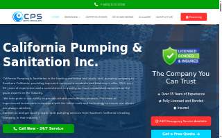 California Pumping & Sanitation, Inc