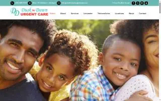Dusk To Dawn Urgent Care of Paramount website