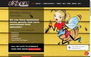 Exxel Termite website