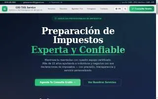 GIOtaxservice website