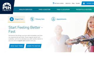 PIH Health Cardiology Montebello website