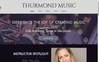 Thurmond Music of Paramount website