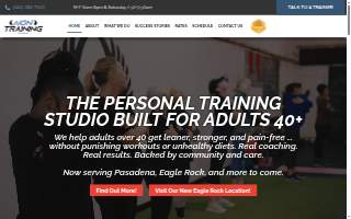 Aion Training Personal Training for People 40+ - Pasadena
