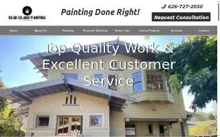 Bear Island Painting website